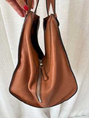 Loewe Tan Leather Large Hammock Bag