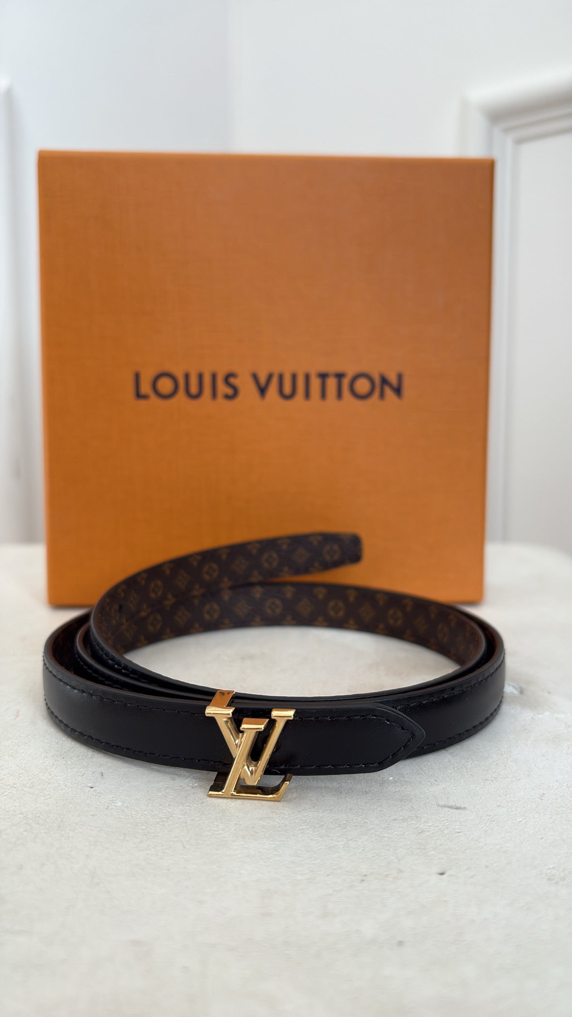 Louis Vuitton LV Mini Reversible Belt