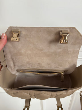 Dior Beige Quilted 'Diorcamp' Crossbody Bag