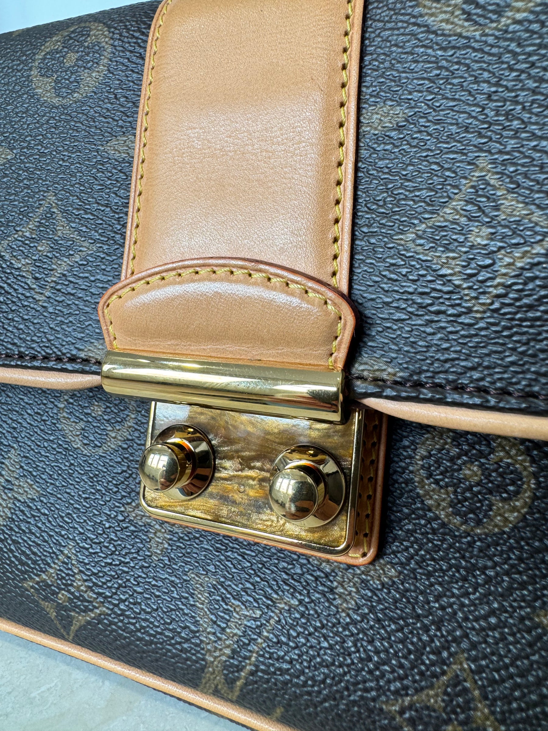 Louis Vuitton x Sophia Coppola Monogram Canvas Slim Clutch