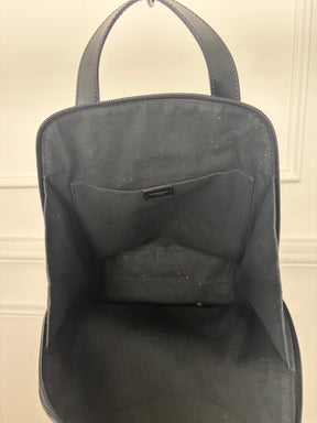 Burberry Coated Canvas Checked Backpack