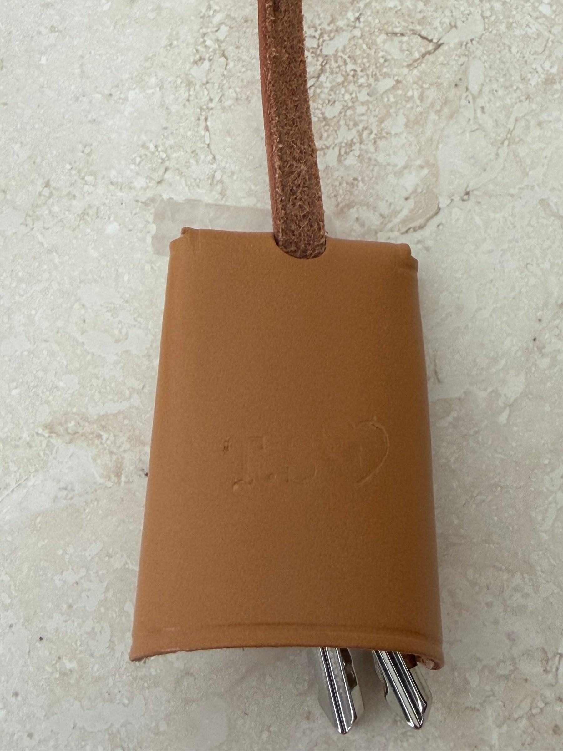 Hermès Special Order Herbag Zip Retourné 31 in Beton Canvas and Naturel-Sable Leather