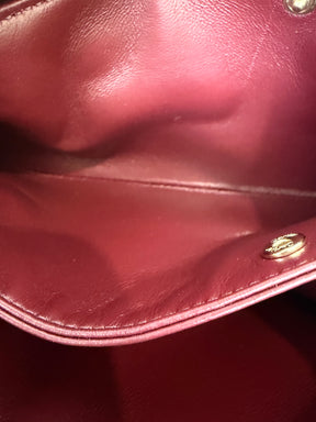 Cartier Black Leather Mini Trinity Bag
