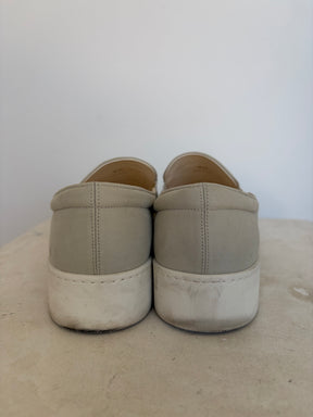The Row Stone Canvas Slip On Sneaker, 40