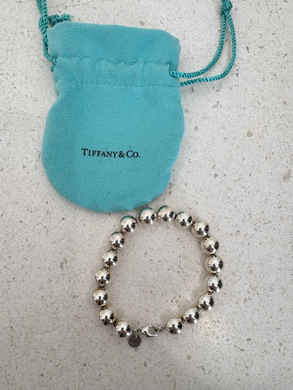 Tiffany & Co. Silver Bead Bracelet