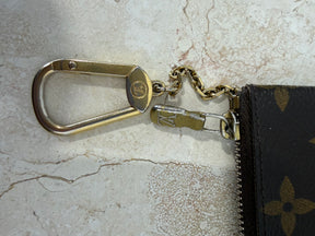 Louis Vuitton Canvas Monogram Key Pouch