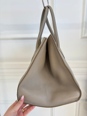 Céline Taupe Leather Phantom Luggage Tote