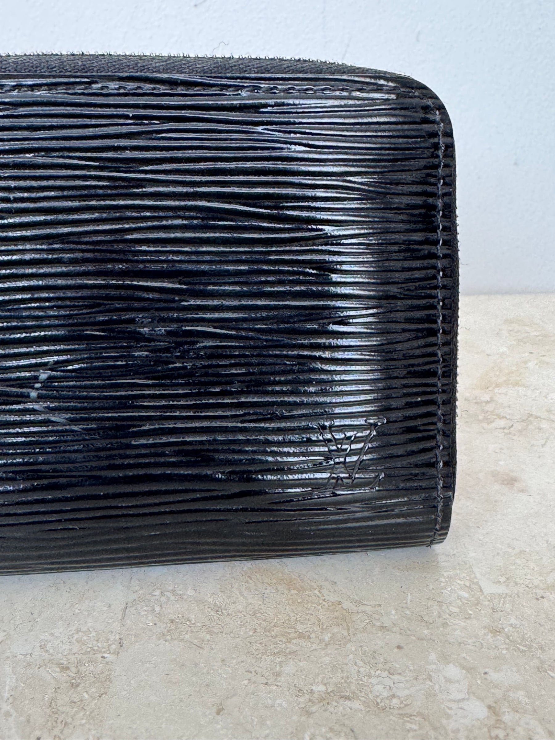 Louis Vuitton Electric Epi Leather Coin Purse Black