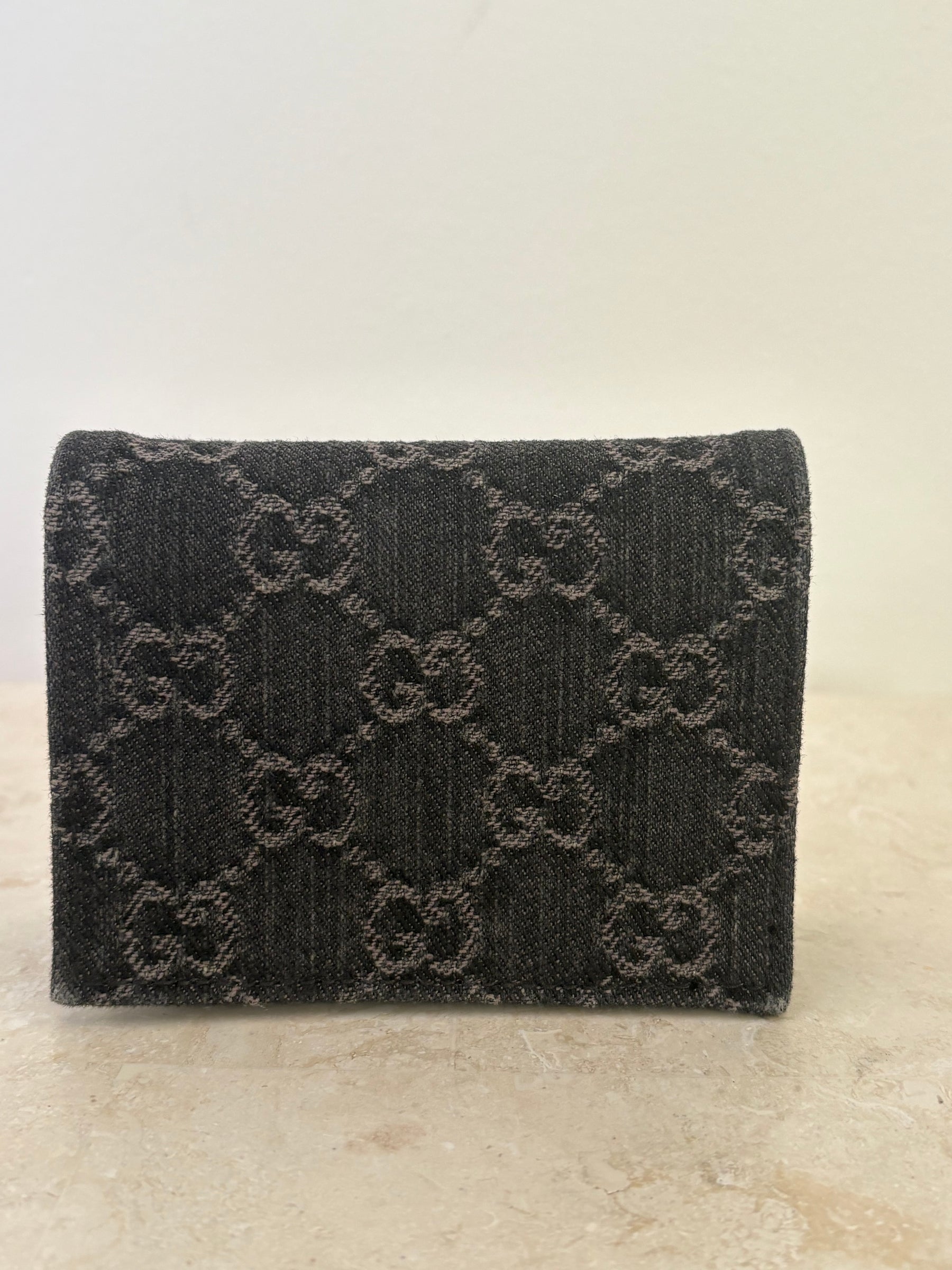 Gucci Card Holder And Coin Purse Black