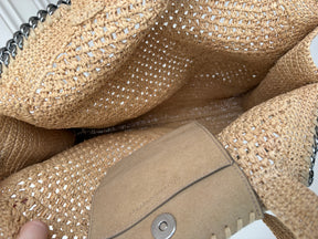 Stella McCartney Raffia Falabella Tote