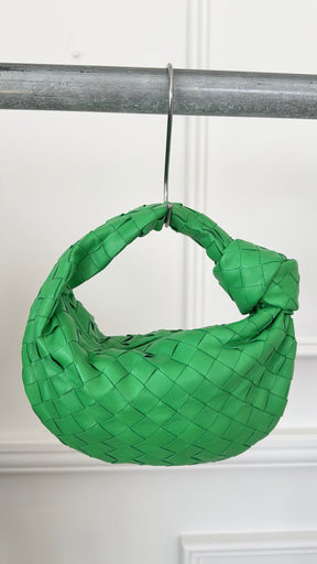 Bottega Veneta Parakeet Green Mini Jodie