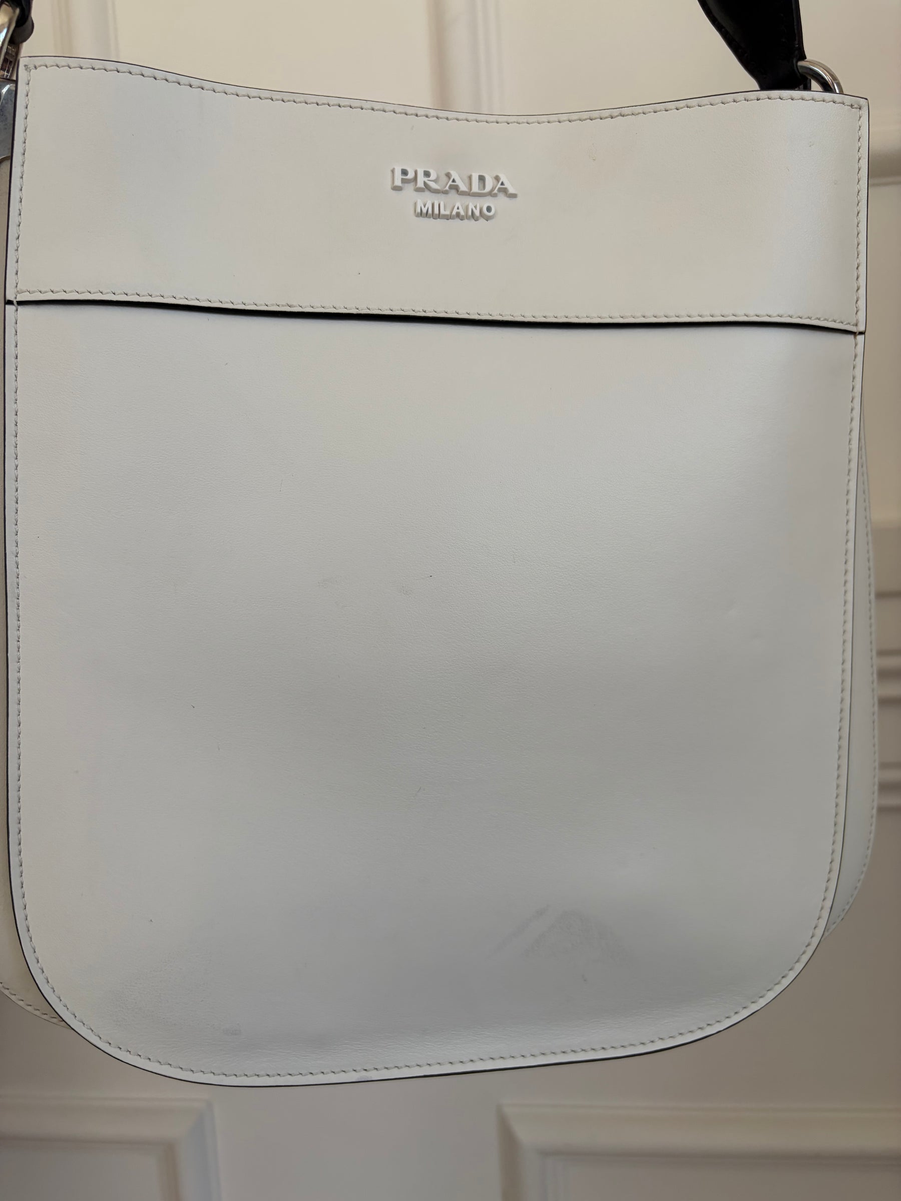 Prada Margit Bag White Black