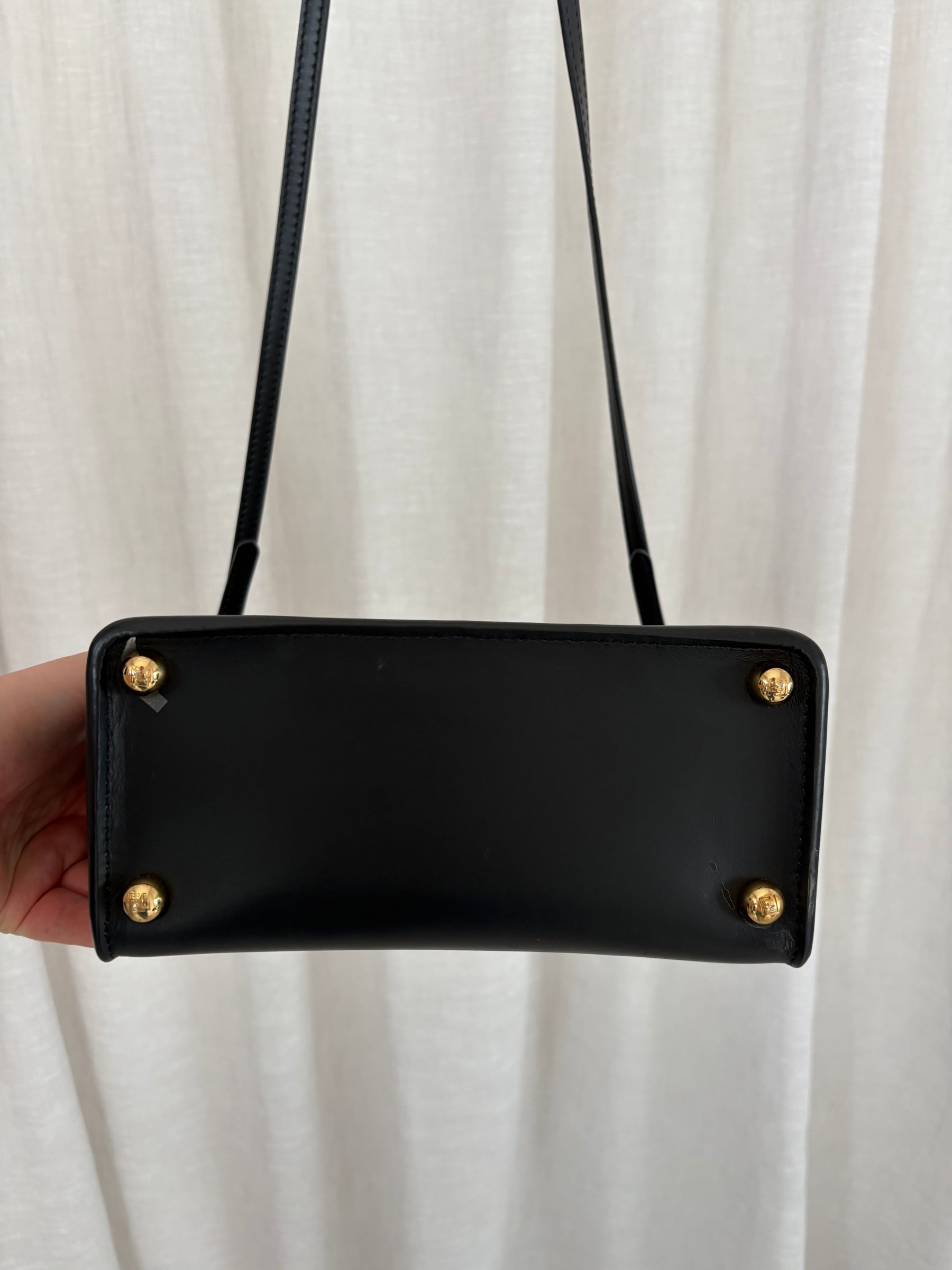 Fendi Black Small Way Tote