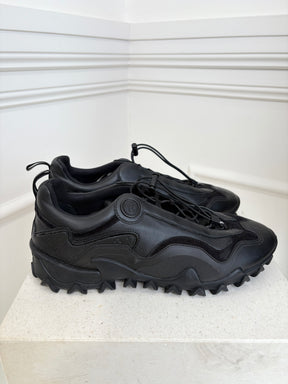 Louis Vuitton Black Leather Rush Sneakers, 40
