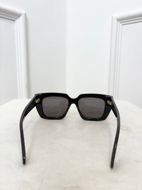 Bottega Veneta Black Square Frame Sunglasses