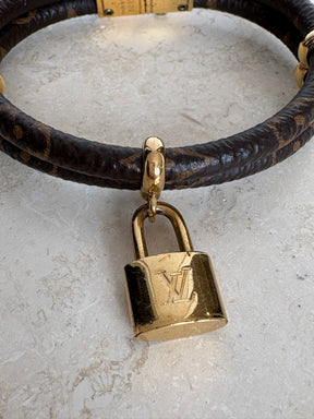 Louis Vuitton Canvas Monogram Keepit Bracelet