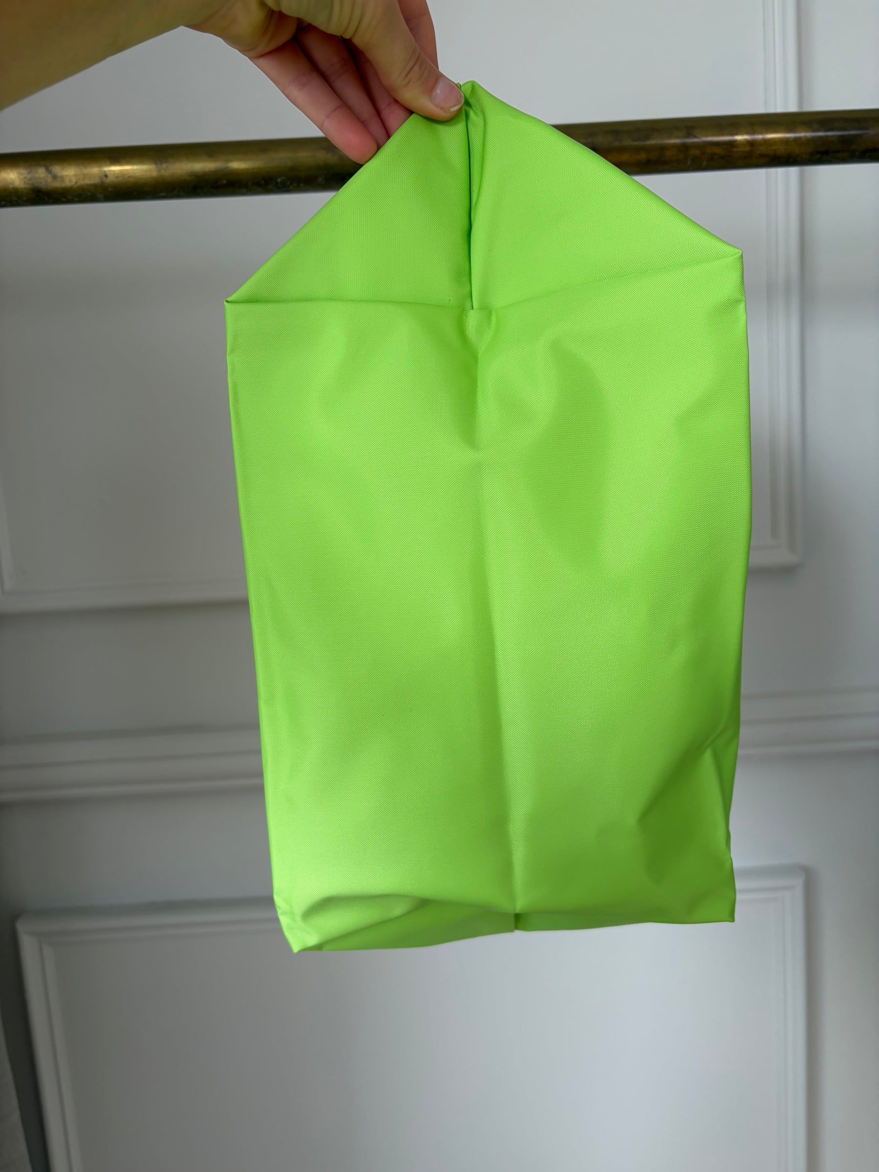 Longchamp Apple Green Le Pliage Tote