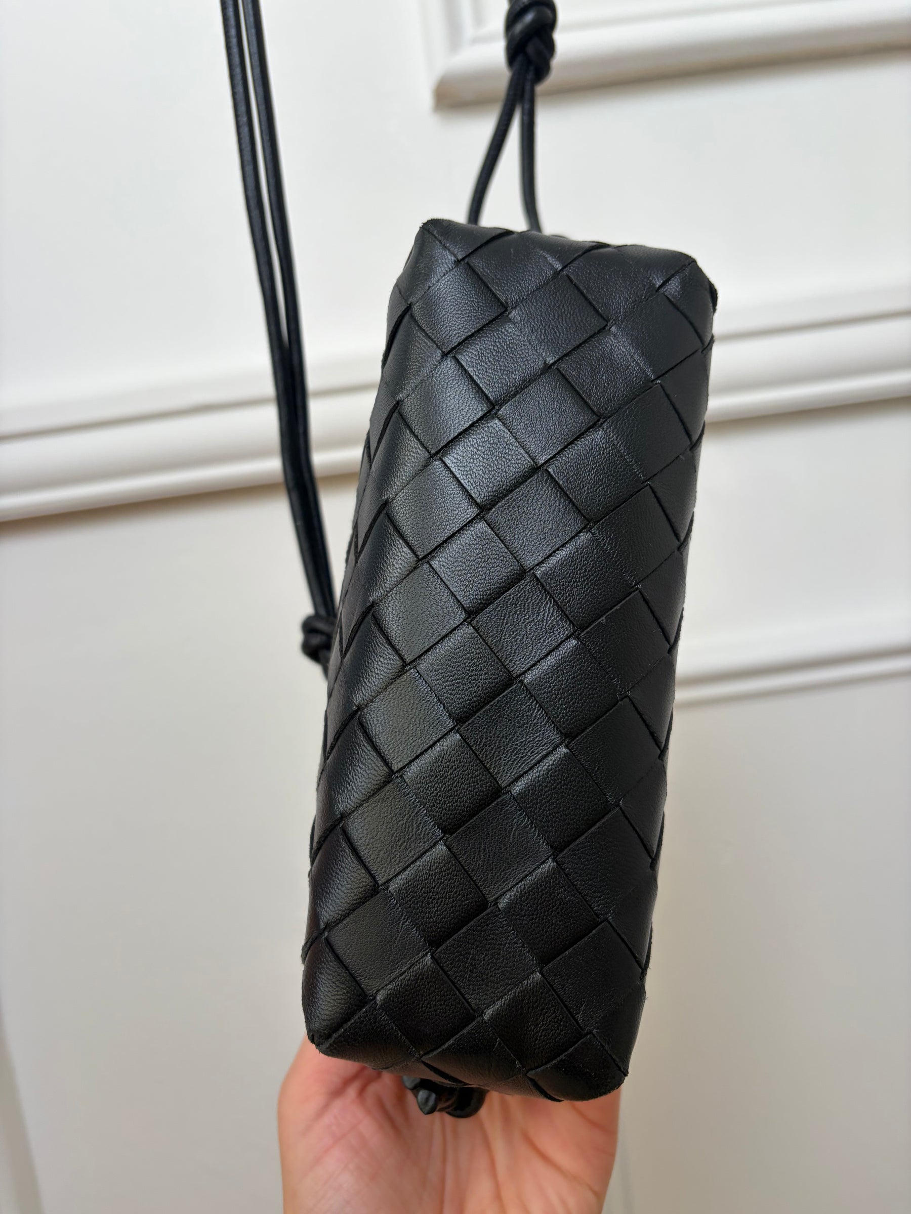 Bottega Veneta Mini Loop Camera Bag Black