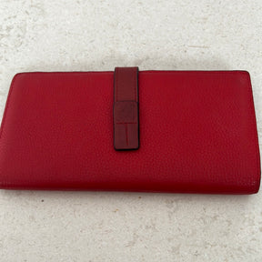 Loewe Red Long Wallet