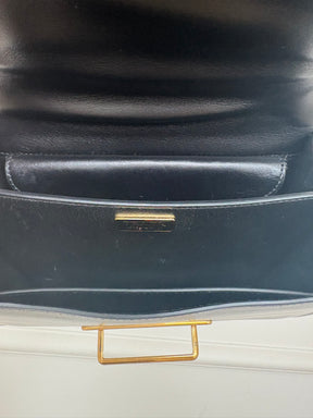 Prada Black Leather Cahier Bag