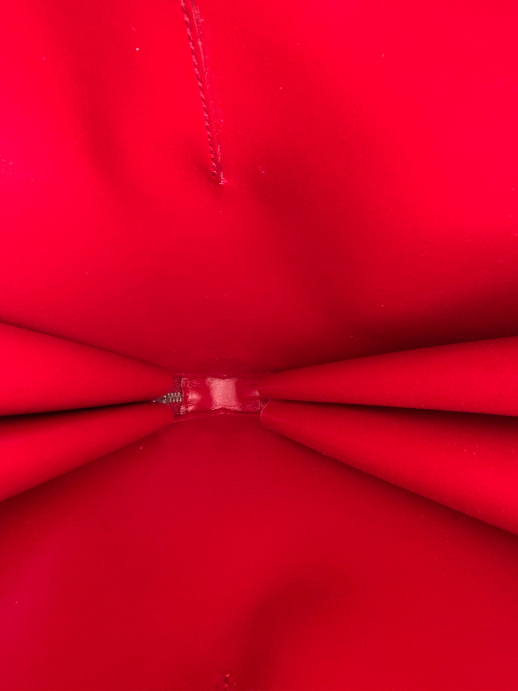 Alaïa Red Leather Heart Bag
