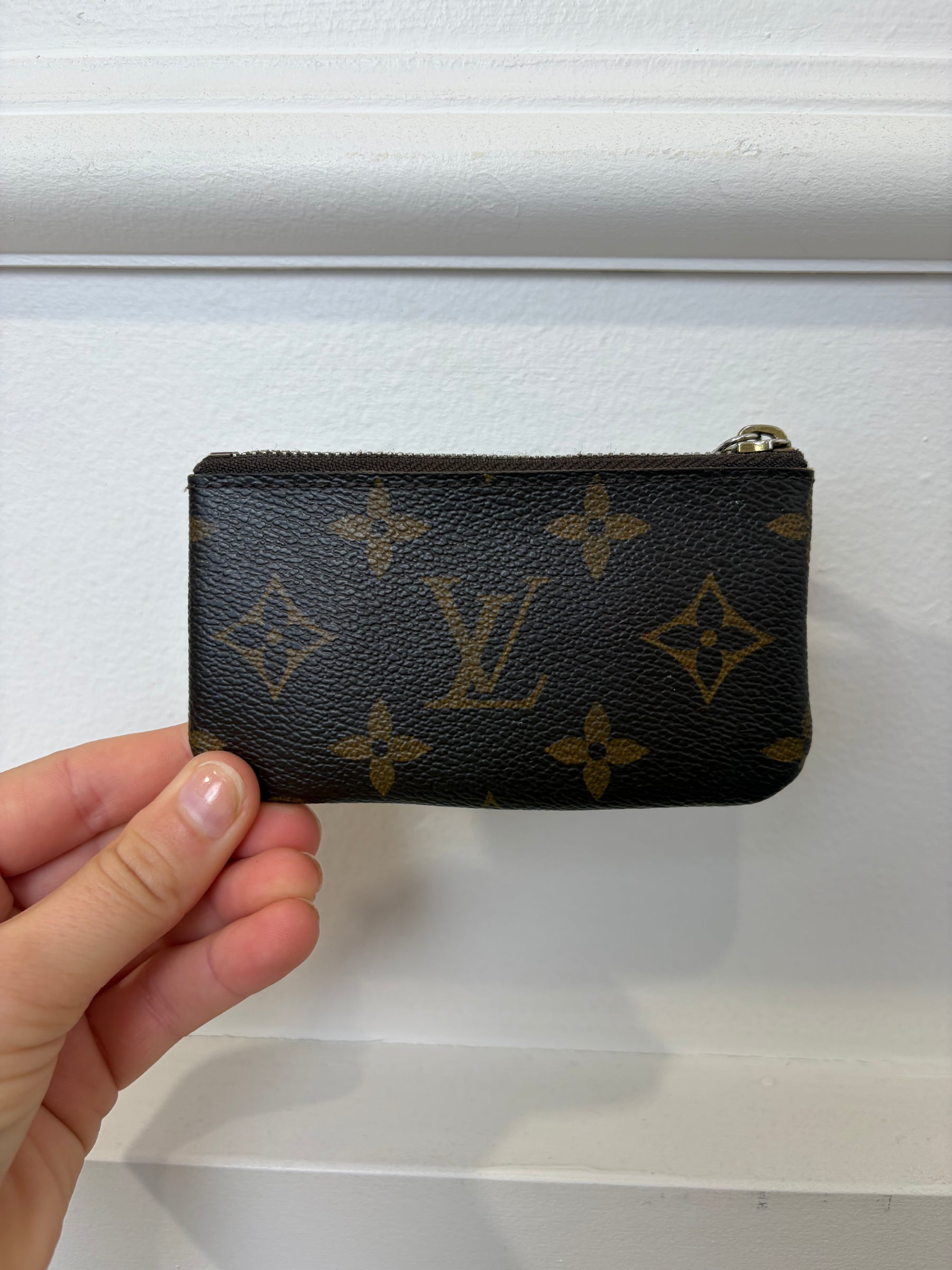 Louis Vuitton Canvas Monogram Key Pouch