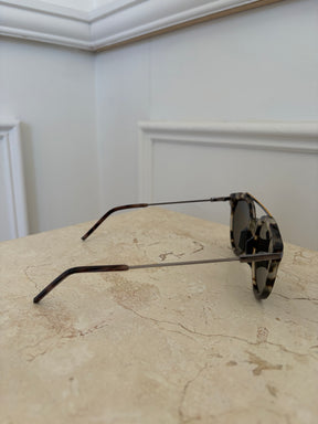 Fendi Tortoiseshell Round Sunglasses