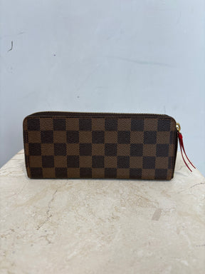 Louis Vuitton Damier Ebene Thin Zipped Wallet