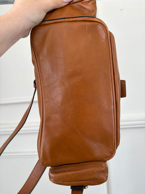 Chloé Medium Double Carry Bag In Clay Brown
