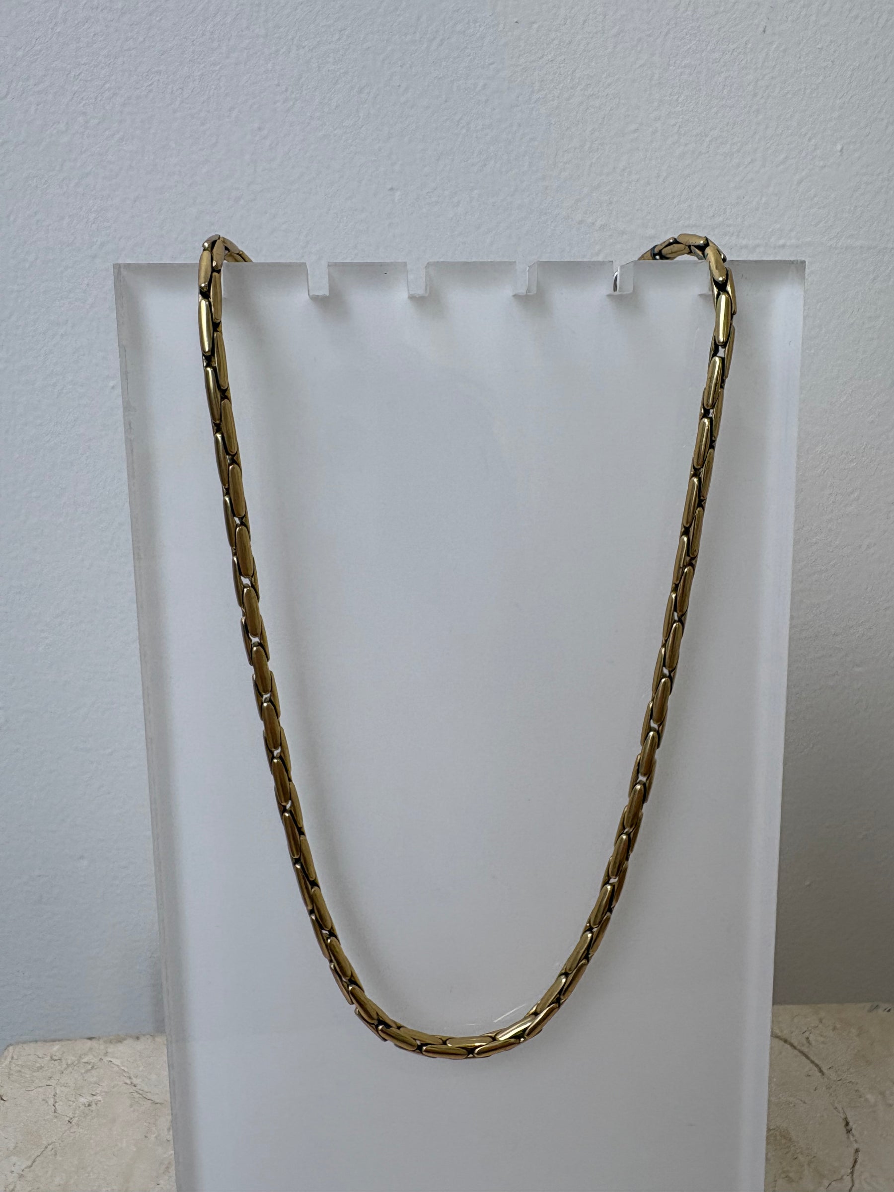 Rylan Boston Link Necklace Gold
