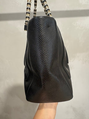 Bvlgari Serpenti Tote Bag  Snake Skin And Leather