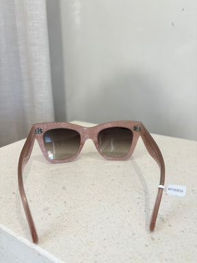 Celine Pink Glitter Sunglasses