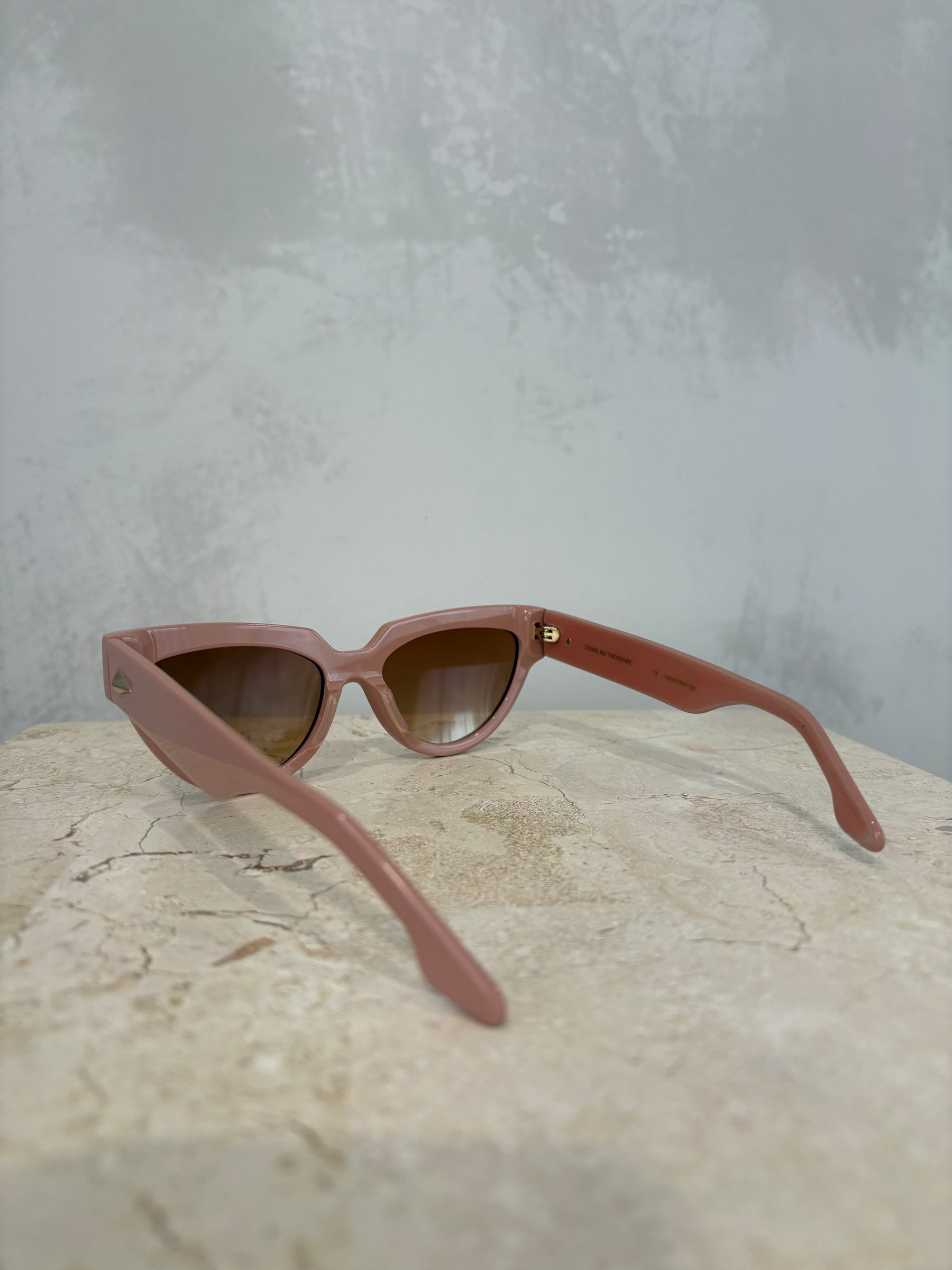 Scanlan Theodore Blush Acetate Cat Eye Sunglasses