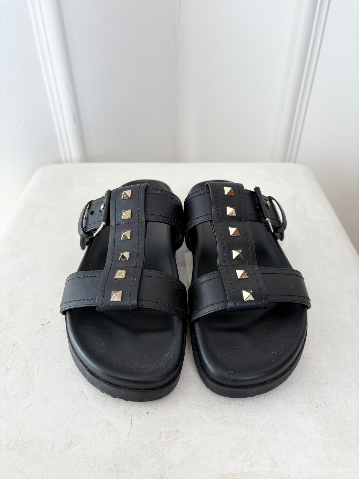 Valentino Garavani Rockstud Sandals Black, 36