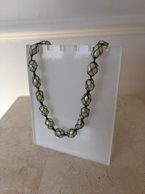 Lucy Folk Pearl Netted Pisces Choker