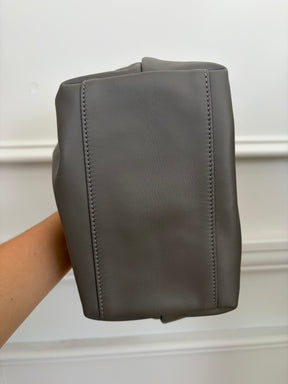 Longchamp Grey Leather Xtra Handbag XS