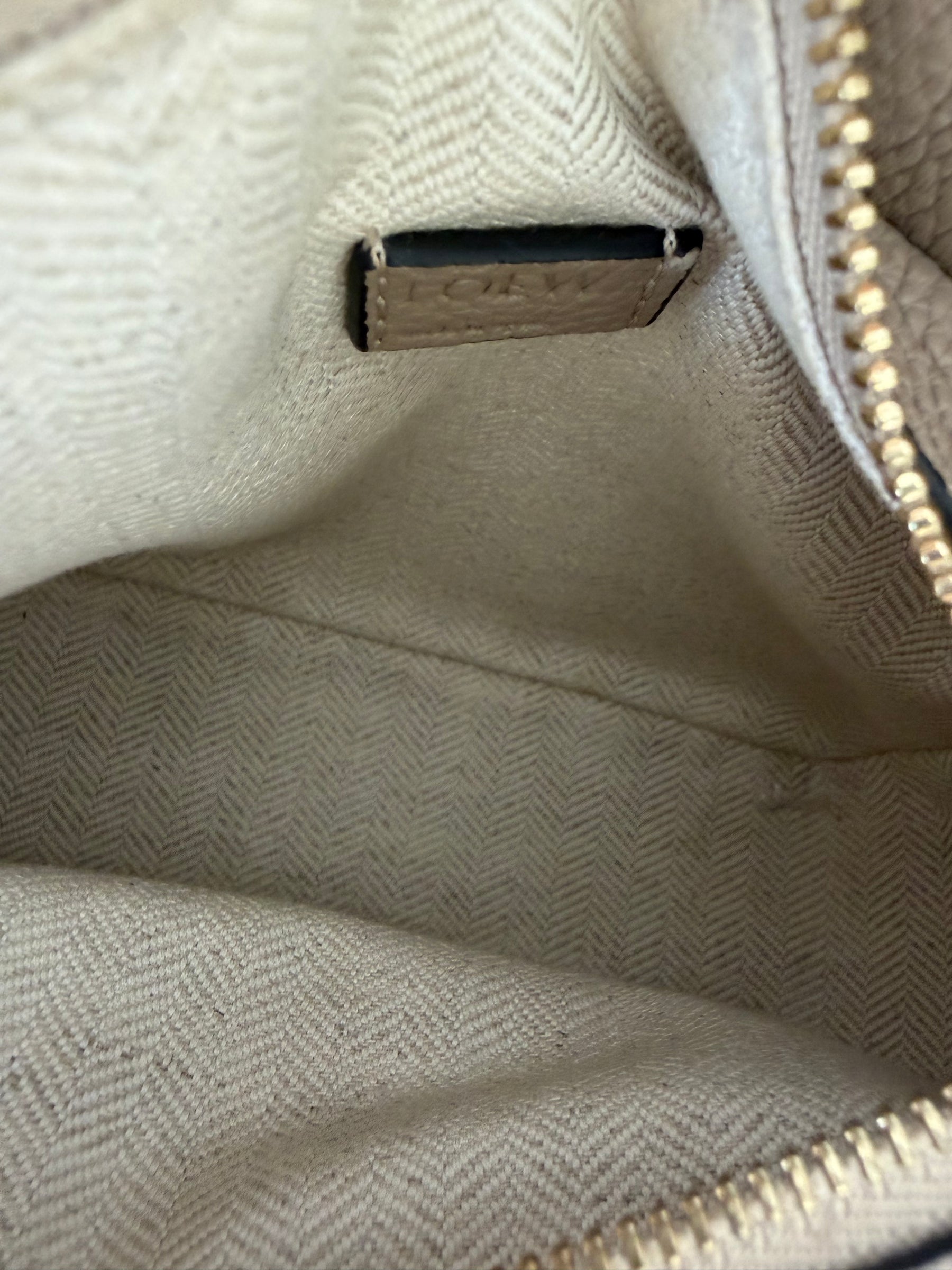 Loewe Mini Puzzle Bag In Sand