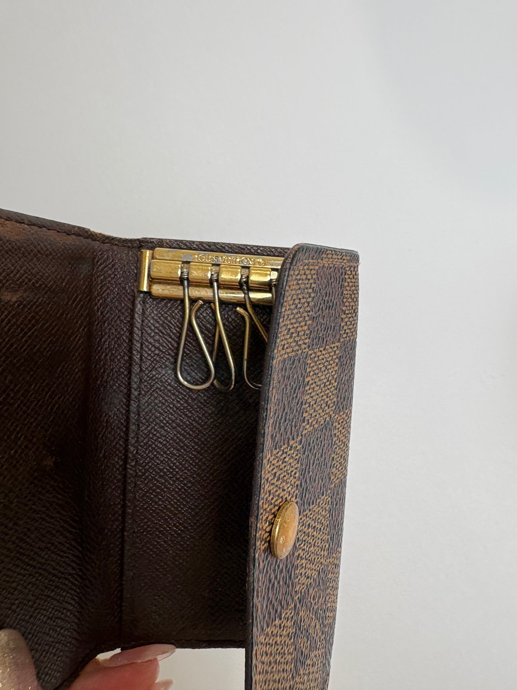 Louis Vuitton Damier Ebene Key Pouch