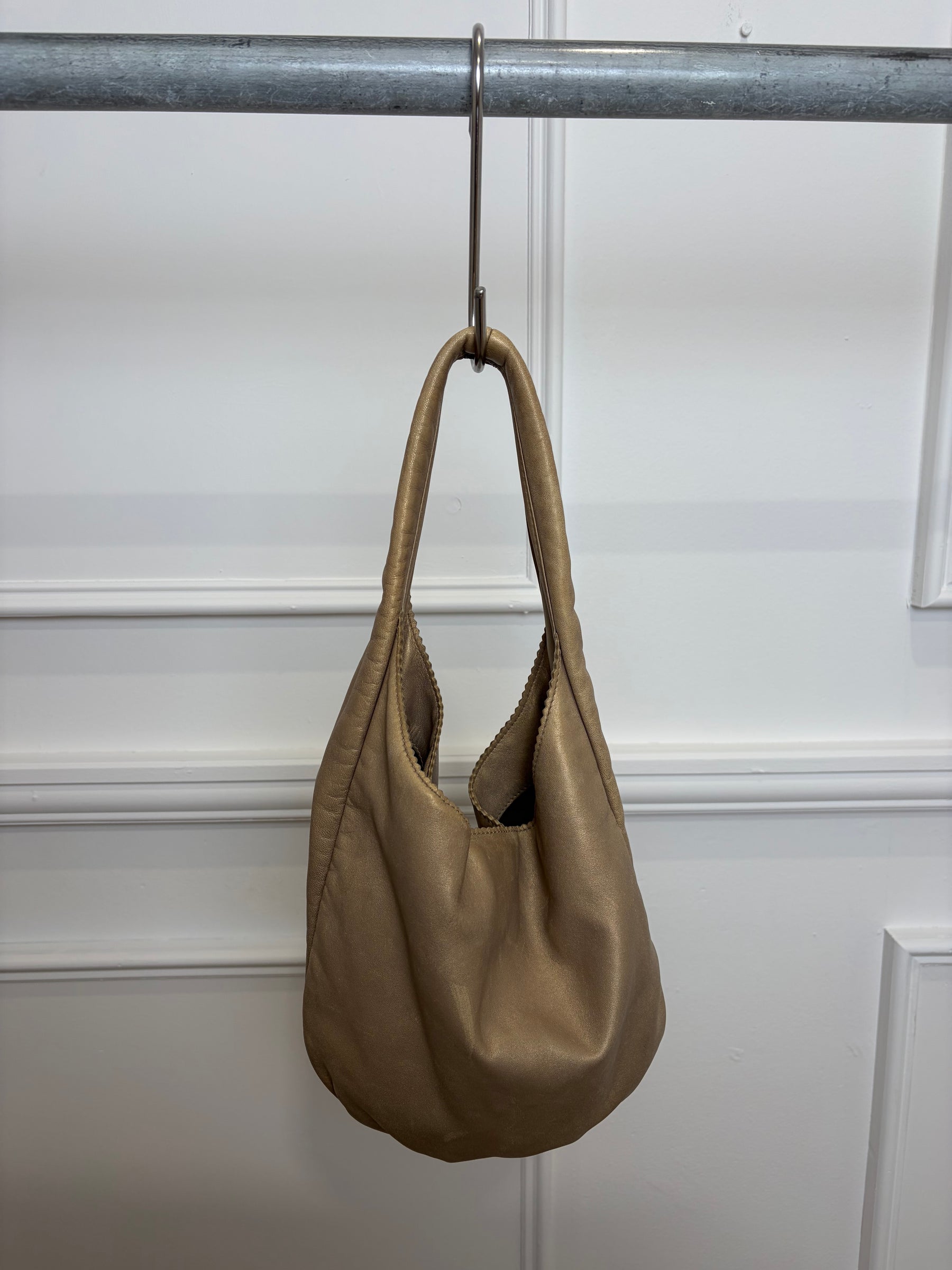 Loewe Hobo Gold Metalic Bag