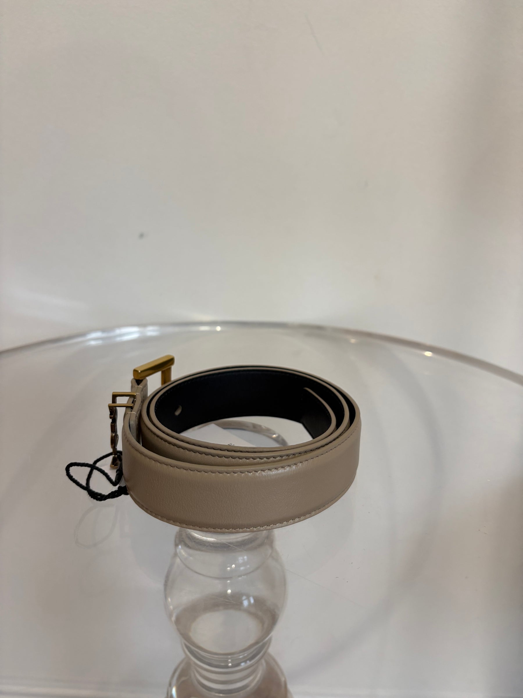 YSL Cassandre Slim Belt