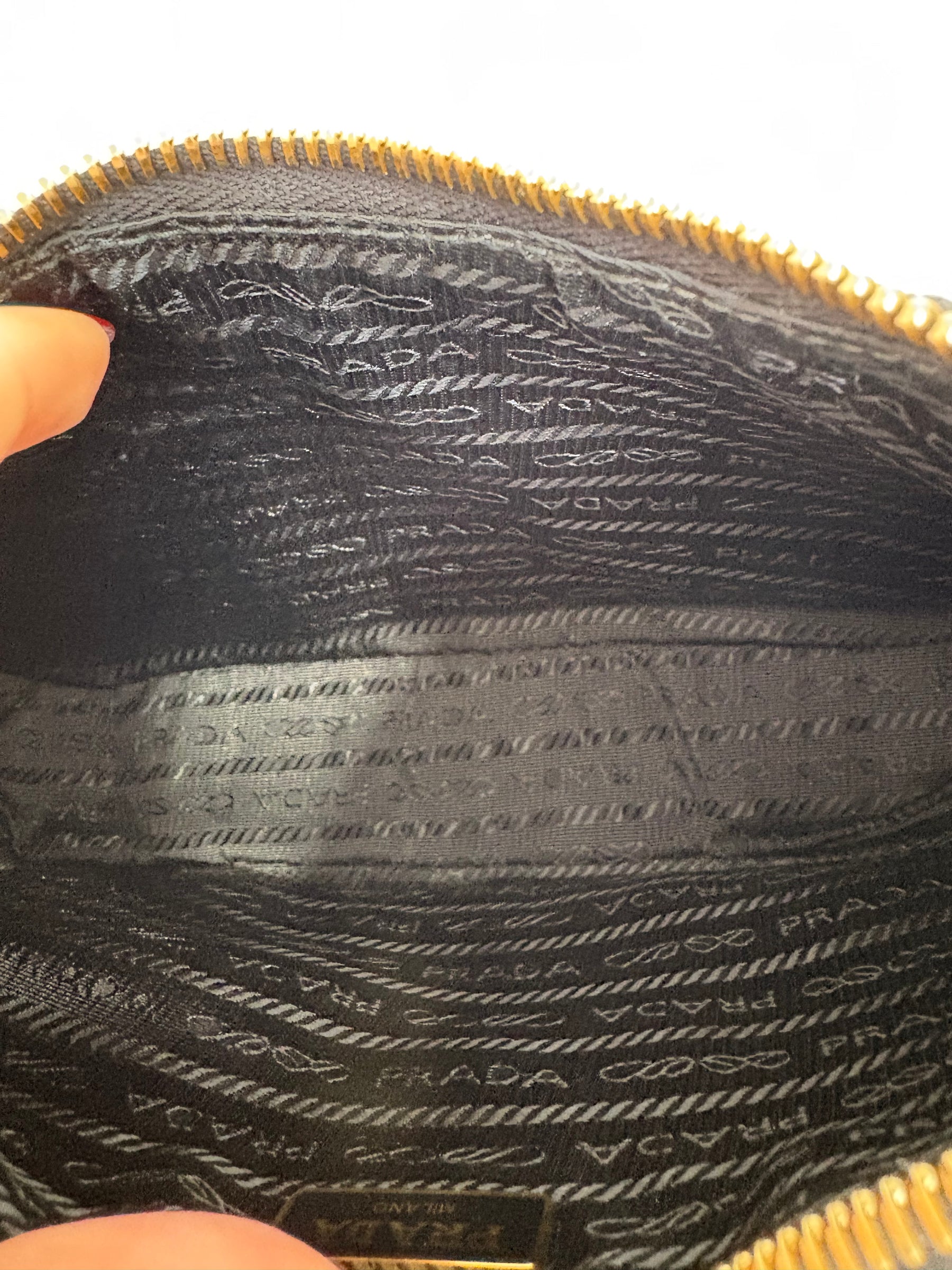 Prada Black Raffia Re-Edition Crossbody Bag