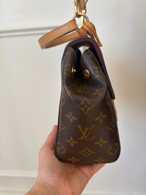 Louis Vuitton Canvas Monogram Cluny BB Bag