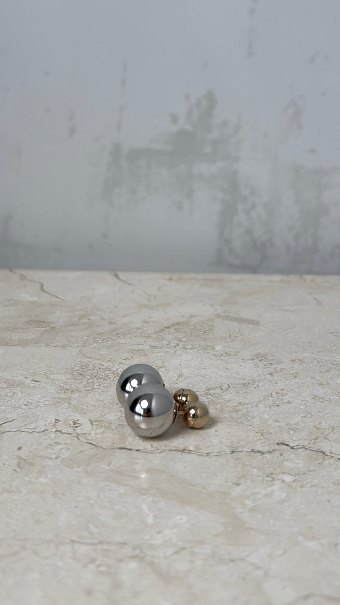 Dior Silver and Gold Tribales Earrings