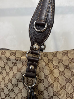 Gucci Monogram Canvas Tote