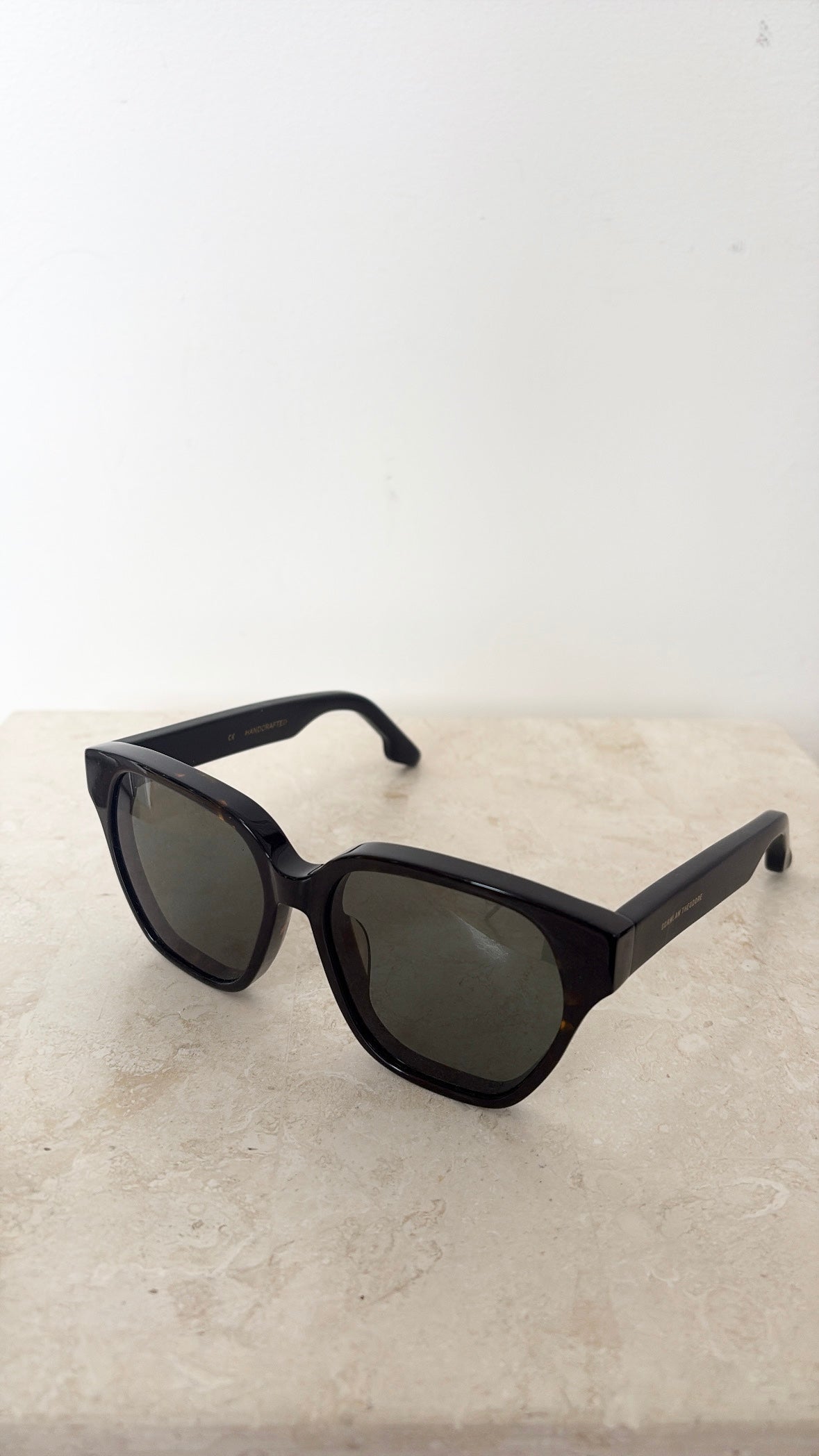 Scanlan Theodore Black Oversized Sunglasses