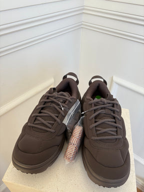 HOKA x Marni Brown Padded Neoprene Sneaker, 9 US