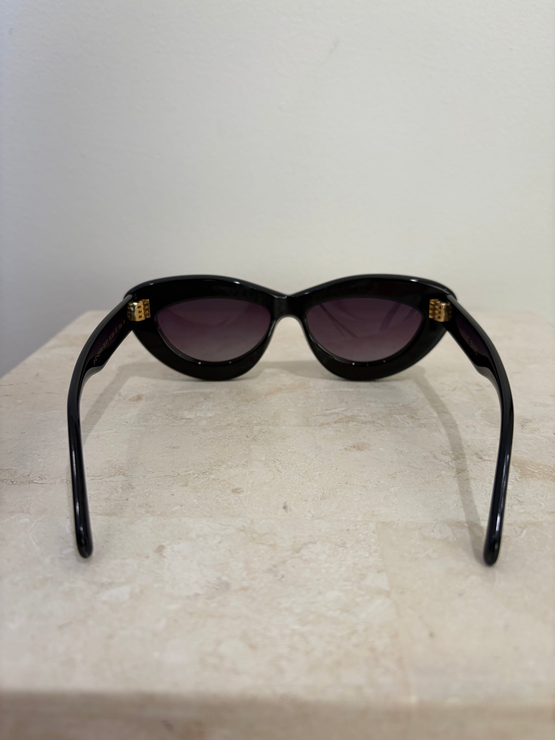 Anine Bing Alba Cat Eye Sunglasses Back