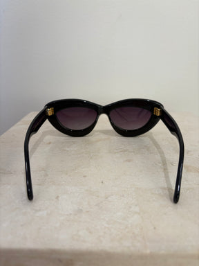 Anine Bing Alba Cat Eye Sunglasses Back