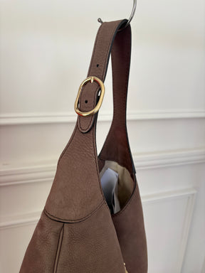 Gucci Taupe Nubuck Jackie Bag