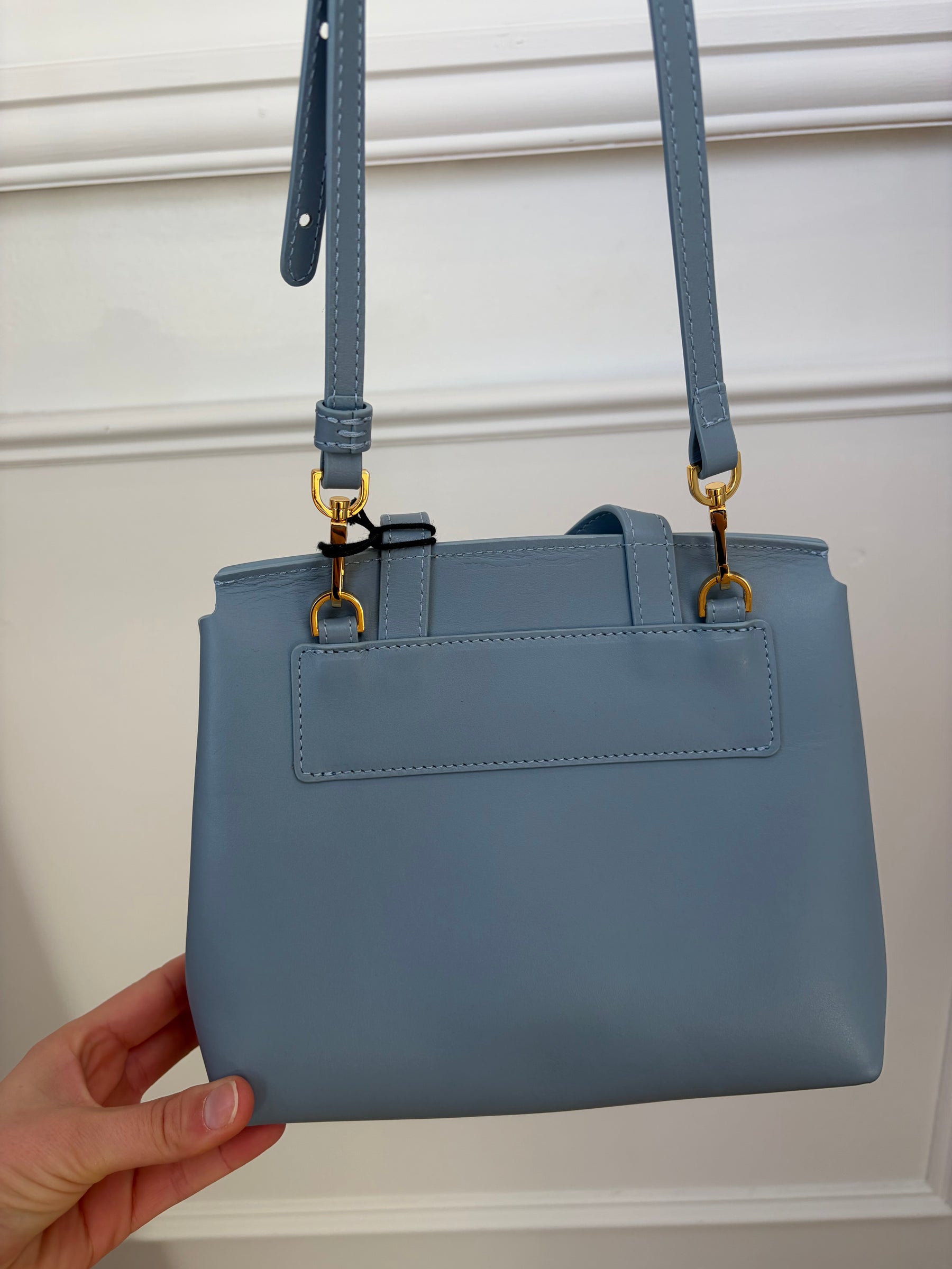 Mansur Gavriel Misty Blue Cross Body bag